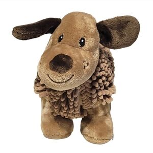 Little Miracles | Sweet Snoodle Plush Brown Puppy
